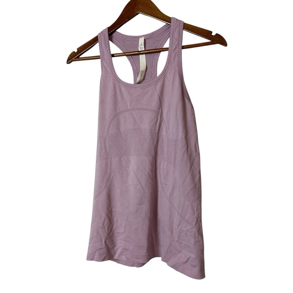 Lululemon Swiftly Tech Racerback Heathered Pretty Purple size 8 - Picture 6 of 9